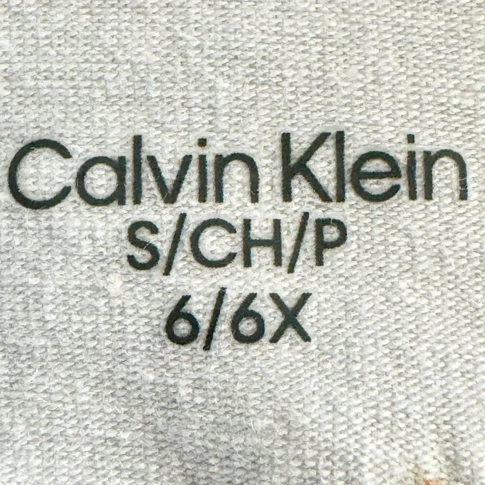NWT! CALVIN KLEIN Girls Panties 3 NEW 6/S Panties Hipster Underwear White Black
